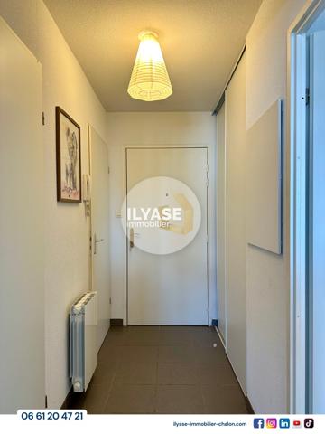 Chalon-sur-Saône (71100) Appartement T2 | 56 m² | Balcon