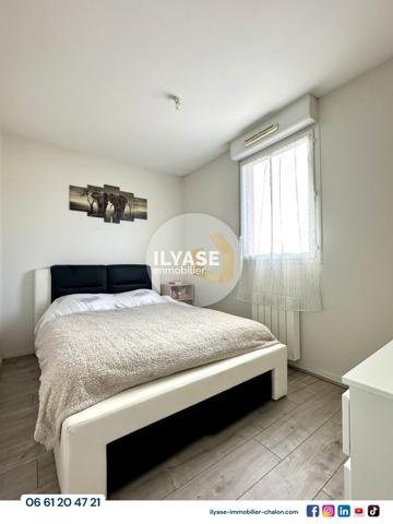 Chalon-sur-Saône (71100) Appartement T2 | 56 m² | Balcon