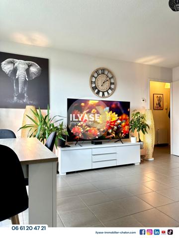 Chalon-sur-Saône (71100) Appartement T2 | 56 m² | Balcon