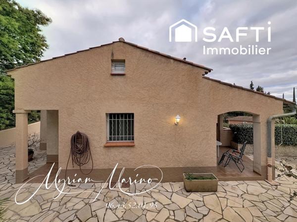 VILLA 6 PIÈCES VUE MER - TERRASSE - DOUBLE GARAGE - SAINT AYGULF (83370)