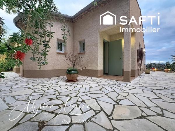 VILLA 6 PIÈCES VUE MER - TERRASSE - DOUBLE GARAGE - SAINT AYGULF (83370)