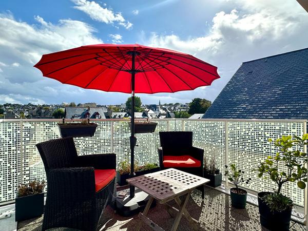 Appartement T5 d'exception à Saint Servan / Terrasses/ Garage / Dernier étage/ ascenseur