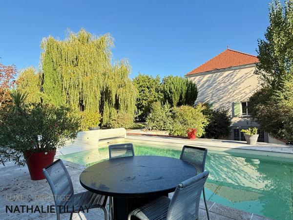 SAINT JEAN DE BRAYE, limite Boigny, PROCHE ORLEANS, à vendre maison avec jardin et piscine