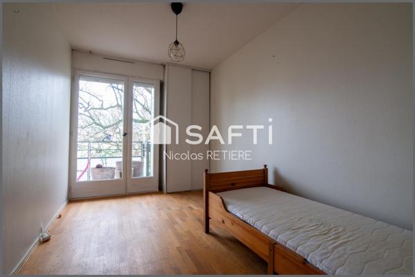 Plaisance - Appartement T3, cave et parking libre