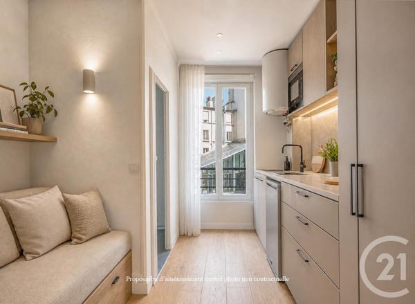 Appartement F1 à vendre  1 pièce - 10,28 m 2   PARIS  - 75010