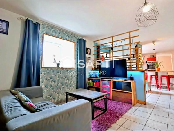 Maison 2en1 : vie privée + activité locative