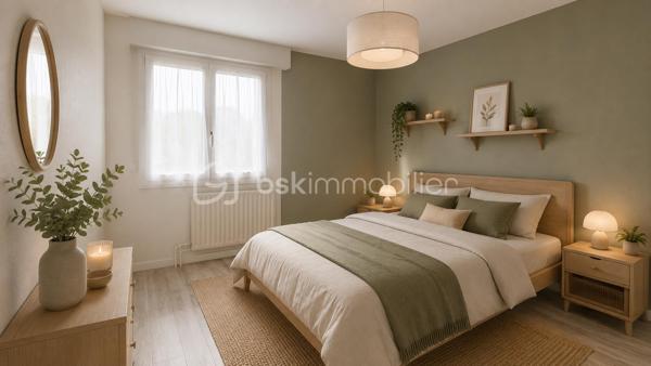 En EXCLUSIVITÉ, sur la commune de NANTES, dans le  quartier ERDRE - LA BEAUJOIRE, quartier recherché, au calme et proches des commerces, je vous propose ce bel appartement de Type 4.

Au 4ème et DERNIER ETAGE, avec Ascenseur,  vous profiterez de :

Un HALL d'entrée avec placard, une cuisine AMÉNAGÉE et ÉQUIPÉE,  une PIECE DE VIE  avec Balcon, une chambre donnant également sur ce Balcon.
Un dégagement vous amène vers le coin nuit avec  2 autres chambres avec placards, une salle d'eau et un wc indépendant. 

De beaux volumes avec beaucoup de rangements pour cet appartement LUMINEUX et FONCTIONNEL..  Fenêtres PVC double vitrage, charges 1600/an 

Un Local à vélo, une place de PARKING complète ce bien.  Possibilité d'acquérir un BOX FERMÉ de 12 m2 env. 

LA RÉSIDENCE est entourée de verdure, dans un environnement paisible, proche de toutes les commodités. 

Idéal PREMIÈRE ACQUISITION  ou INVESTISSEUR   

Contact pour visite : Véronique PERROUIN au 06 66 06 50 01 ou par mail vperrouin@bskimmobilier.com ou Isabelle BASSAC au 06 33 64 15 64, mail i.bassac@bskimmobilier.com