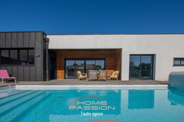 COZES - CONTEMPORAINE DE PLAIN PIED AVEC PISCINE