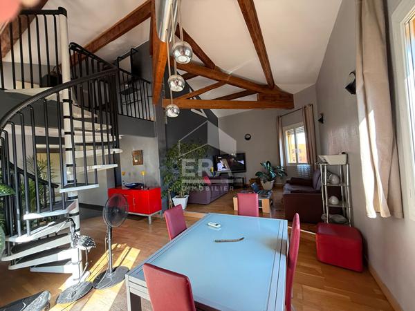 Perpignan proche centre ville : Duplex avec terrasses