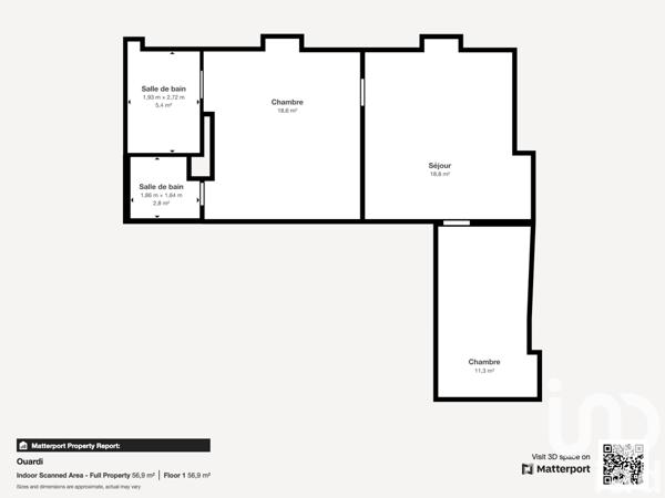 Appartement à vendre 3 pièces 57 m² Montereau-Fault-Yonne