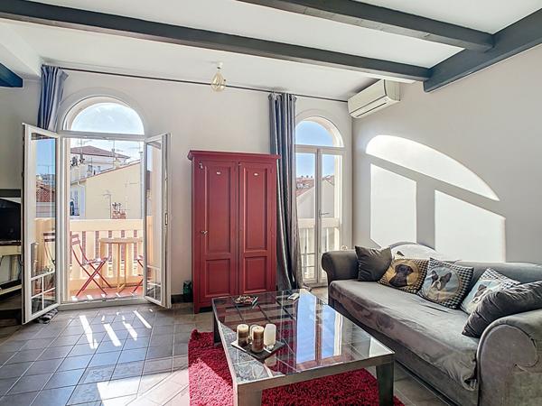 Coup de coeur ? Duplex 3 pièces dernier étage ? Cannes Prado République