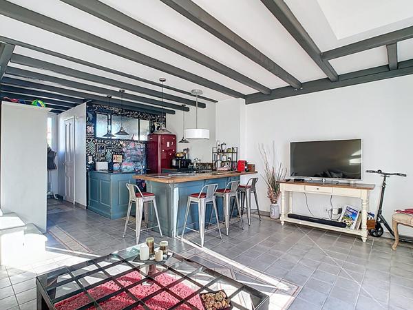 Coup de coeur ? Duplex 3 pièces dernier étage ? Cannes Prado République