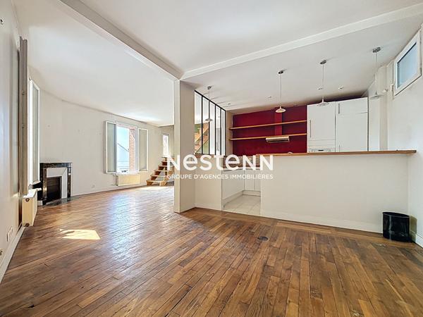 ISSY LES MOULINEAUX - Appartement duplex 3/4 pièces dernier étage proche du métro Mairie d'Issy ligne 12