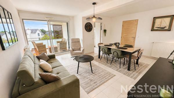 A VENDRE - Carnac ville - grand appartement dans résidence récente à 2 pas des commerces
