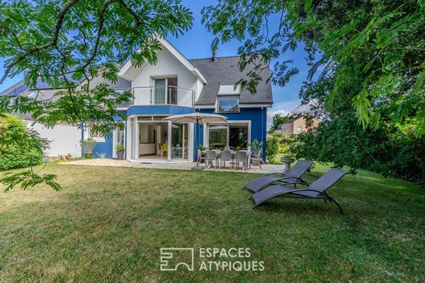 Maison d’architecte aux belles prestations à Porcé !