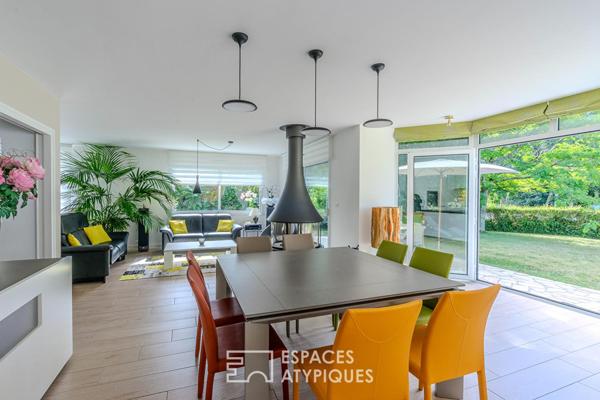 Maison d’architecte aux belles prestations à Porcé !