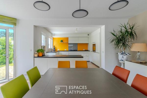 Maison d’architecte aux belles prestations à Porcé !