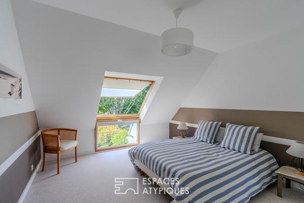 Maison d’architecte aux belles prestations à Porcé !