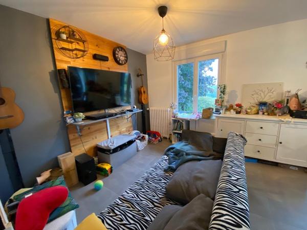 Pavillon sur sous-sol avec grand terrain et dépendances