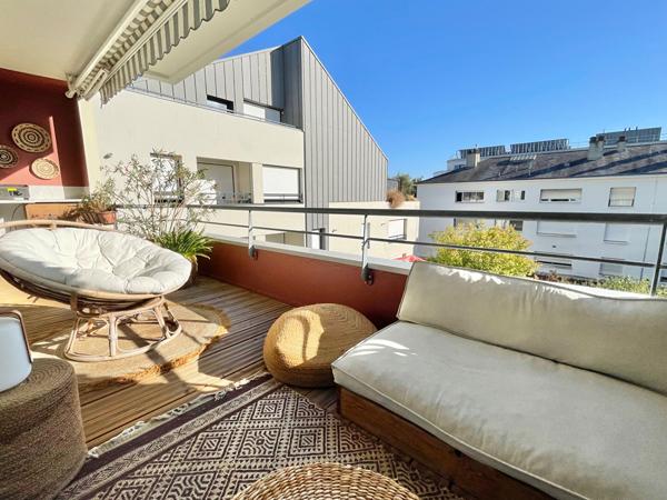 Appartement Angers Ney-Saint Serge 106m3 + terrasse - 3 chambres, garage Angers