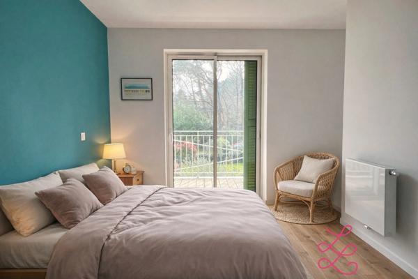 Maison d'architecte, 4 chambres et jardin ,classée A