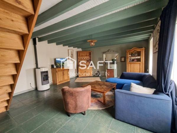 Maison 132 m² - 3 chambres avec jardin - Terrain 580 m²