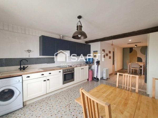 Maison 132 m² - 3 chambres avec jardin - Terrain 580 m²
