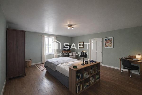 Maison 132 m² - 3 chambres avec jardin - Terrain 580 m²