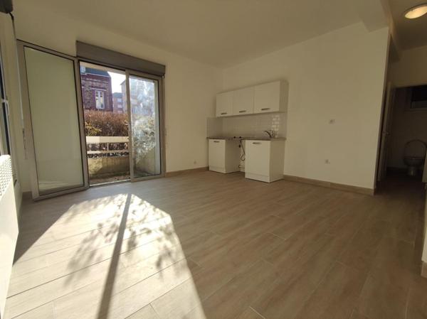 Appartement F2 37 m2 TBE, RDC avec jardin de 55m2