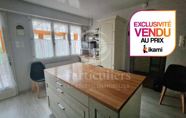 ANZIN 59410 MAISON 2 CHAMBRES JARDIN GARAGE