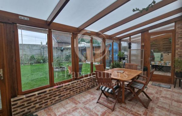 ANZIN 59410 MAISON 2 CHAMBRES JARDIN GARAGE