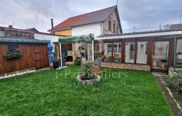 ANZIN 59410 MAISON 2 CHAMBRES JARDIN GARAGE