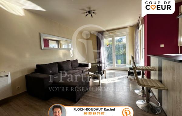 Appartement T2 avec terrasse, jardin et garage