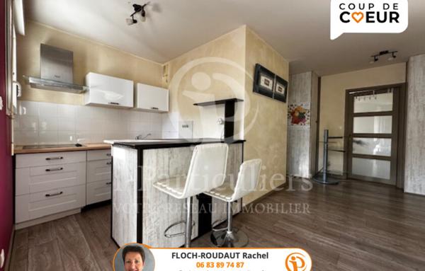 Appartement T2 avec terrasse, jardin et garage