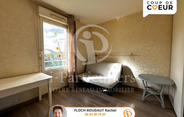 Appartement T2 avec terrasse, jardin et garage