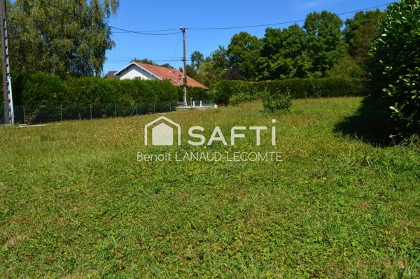 Terrain constructible 557 m² Franois