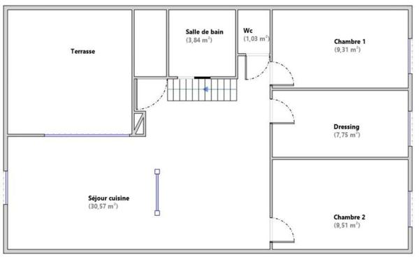 Appartement à vendre    4 pièces • 62 m2 Aubagne