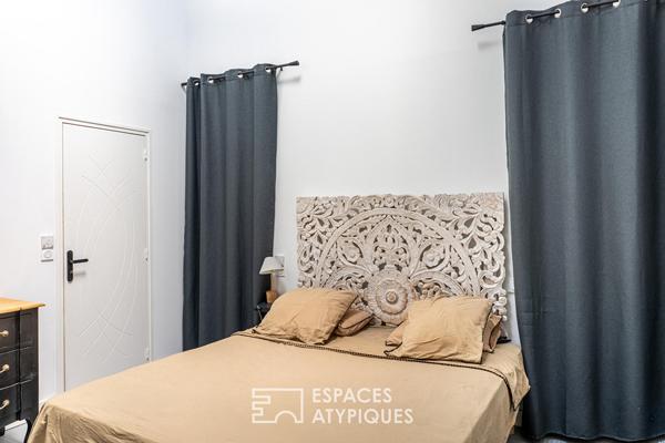 Loft urbain avec terrasse et garage