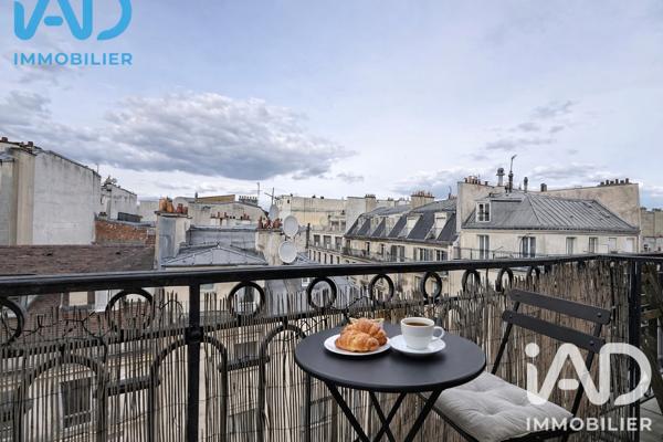 Studio à vendre 19 m² Paris 10