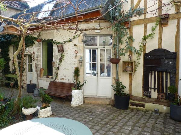 VENTE À TERME OCCUPÉE MAISON D'ARTISTE CHATILLON SUR LOIRE