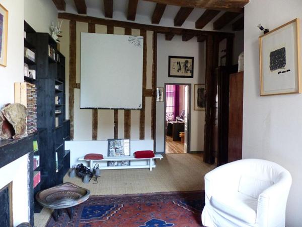 VENTE À TERME OCCUPÉE MAISON D'ARTISTE CHATILLON SUR LOIRE