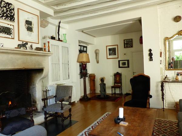 VENTE À TERME OCCUPÉE MAISON D'ARTISTE CHATILLON SUR LOIRE