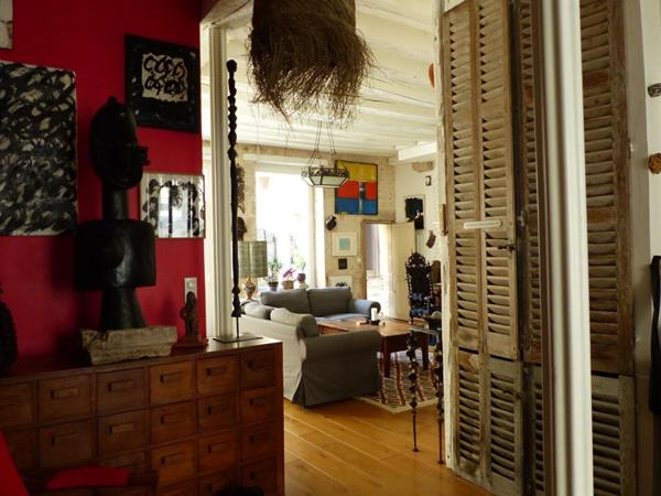 VENTE À TERME OCCUPÉE MAISON D'ARTISTE CHATILLON SUR LOIRE