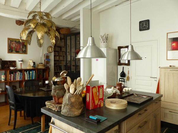 VENTE À TERME OCCUPÉE MAISON D'ARTISTE CHATILLON SUR LOIRE