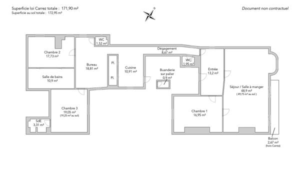 Appartement Paris 17e - PARC MONCEAU