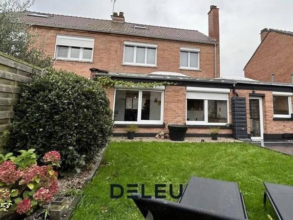 Vente immobilière : Maison à Comines   127 m² 289 000 €- Deleu Immobilier Wambrechies.