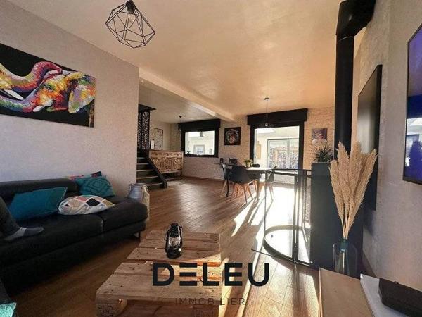 Vente immobilière : Maison à Comines   127 m² 289 000 €- Deleu Immobilier Wambrechies.
