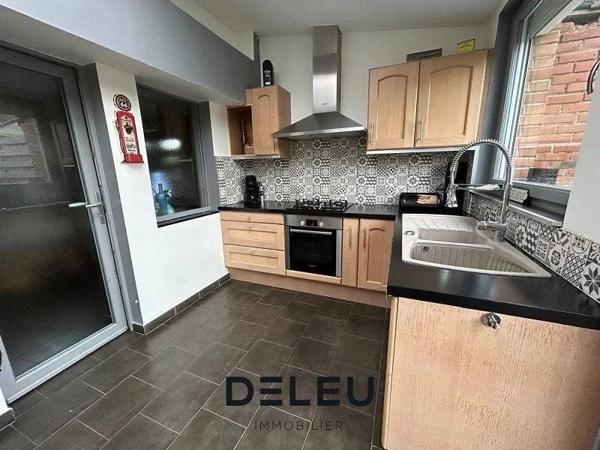 Vente immobilière : Maison à Comines   127 m² 289 000 €- Deleu Immobilier Wambrechies.