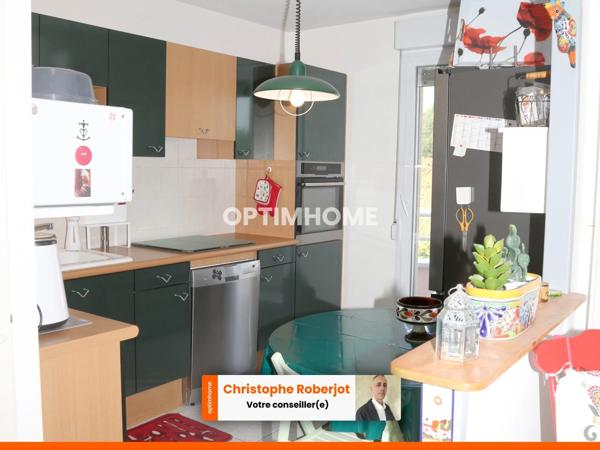 Lumineux appartement de 3 pièces avec terrasse à SAINT REMY (71)