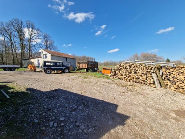Proche de XERTIGNY (88) Propriete à vendre MAISON 4 pièces (env. 140 m2) + GARAGE AUTOMOBILES de 900 m2 / TERRAIN 7500 m2 env.